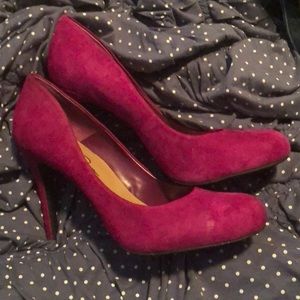 Jessica Simpson Suede Heels